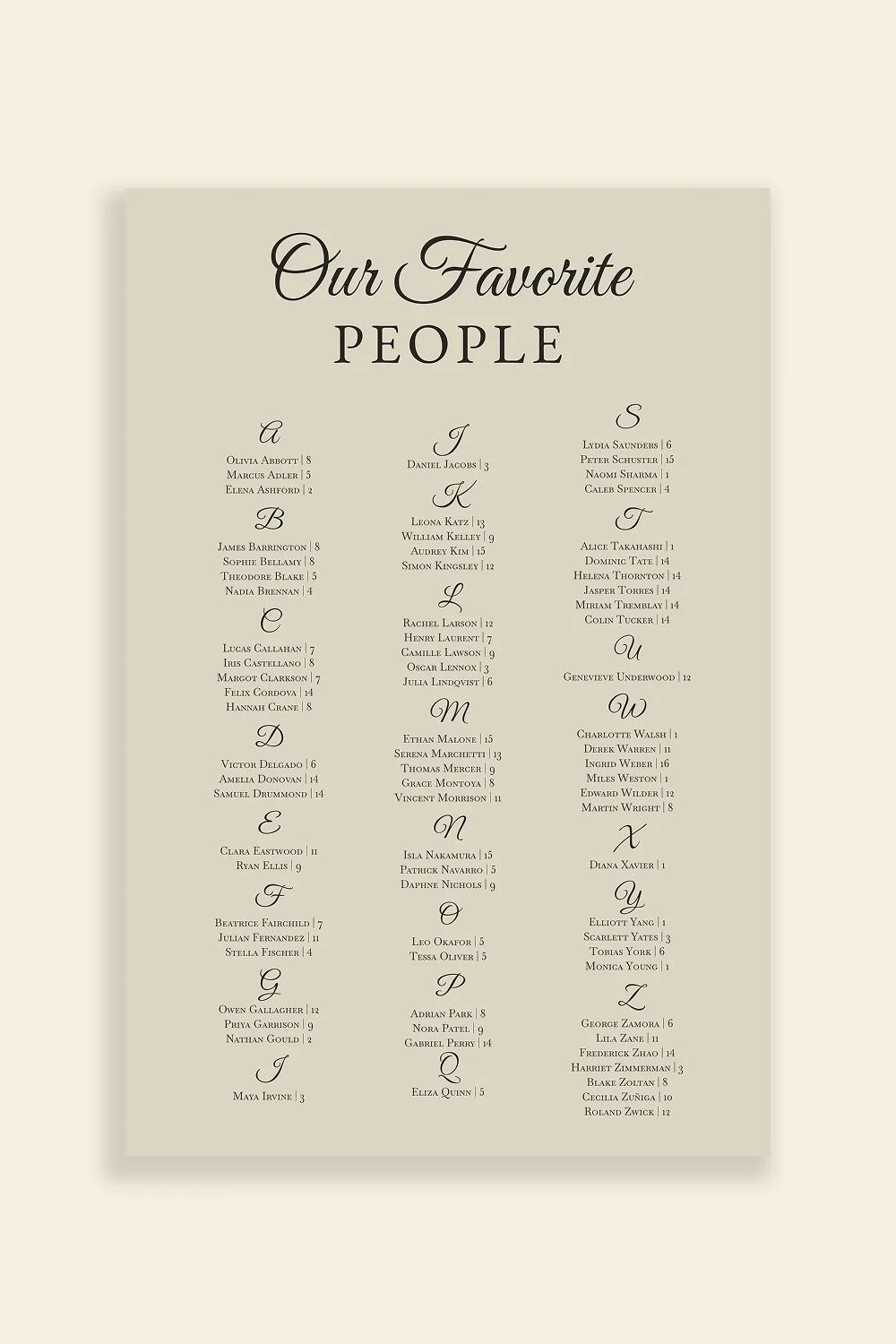 Whispering Vows - Charcoal Light - A-Z